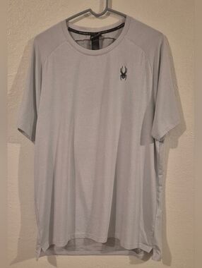 Spyder Shirt Men's Short Sleeve Crew Neck  Lightweight Activewear Tee XL